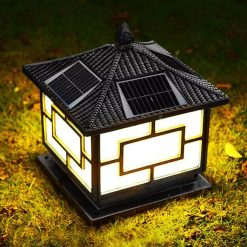 Đèn trụ cổng năng lượng mặt trời 1
