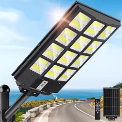 Đèn đường năng lượng mặt trời chống nước ngoài trời cảm biến